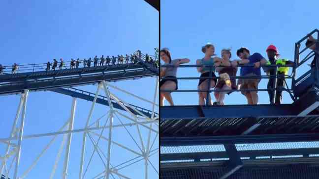 YouTuber banned from Cedar Point for life after eating chicken nuggets on rollercoaster