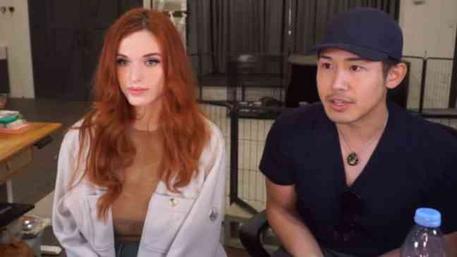 Amouranth takes cover as gunfire erupts outside her house