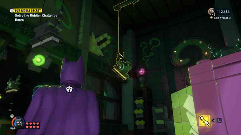 All Riddler Puzzle room solutions in Lego Batman Legacy of the Dark Knight