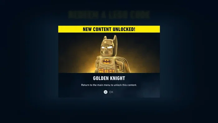 How To Get The Rare Golden Knight Suit In LEGO Batman: Legacy of the Dark Knight