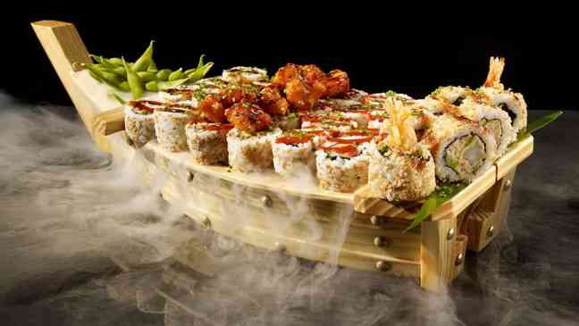 P.F. Chang’s is serving sushi in a giant dry ice boat this summer