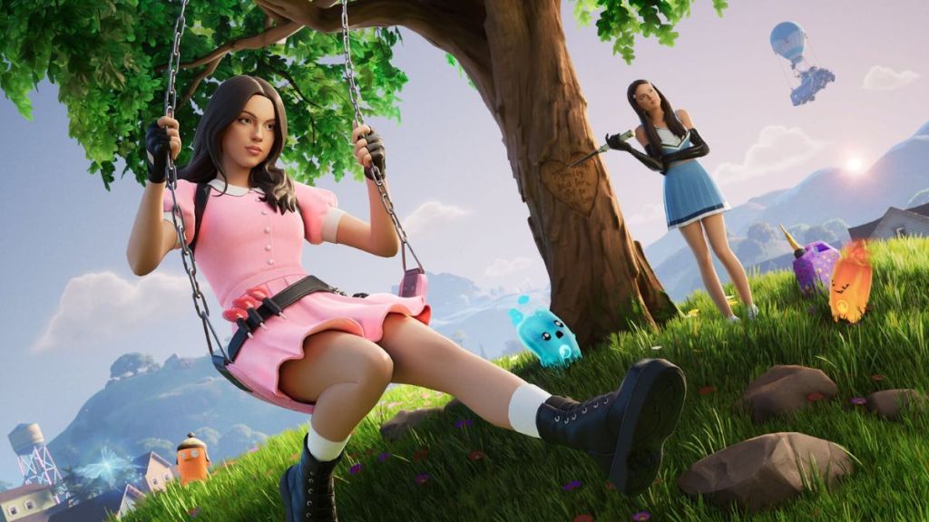 Olivia Rodrigo Fortnite Loading Screen