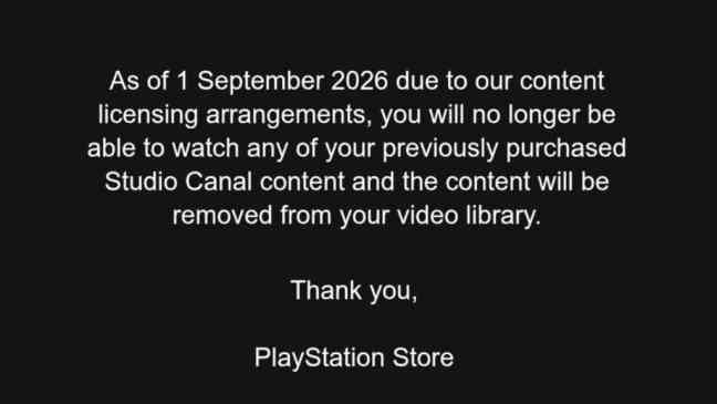 PlayStation removing over 500 movies from user libraries as licensing deal ends
