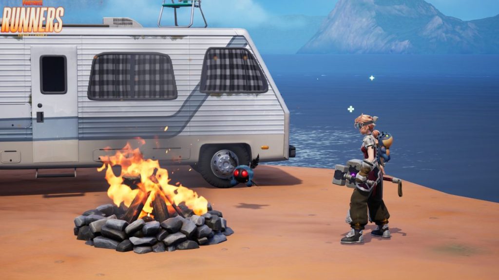 Fortnite Campfire Location next to an RV