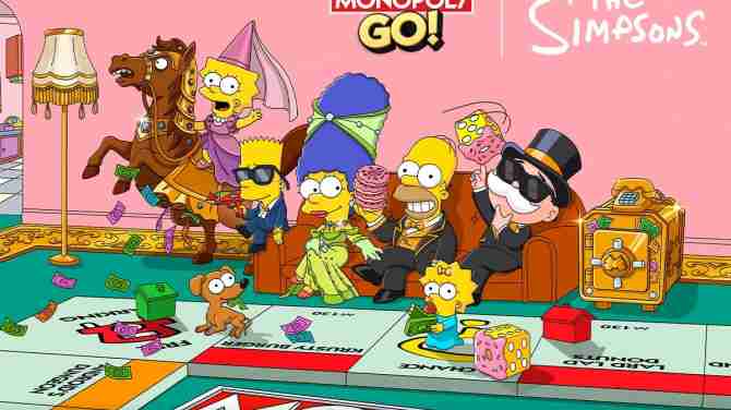 Monopoly Go x The Simpsons crossover is almost here