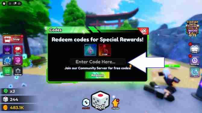 Anime Battle RNG codes for June 2026