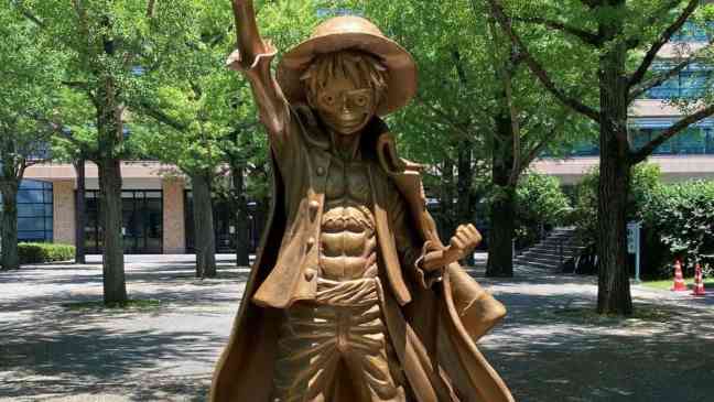 One Piece’s iconic Luffy statue survives powerful Japan earthquake