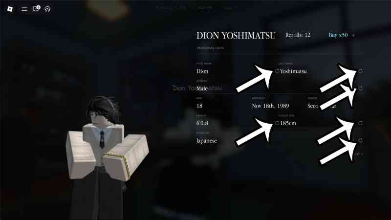 How to reroll in Gakuran