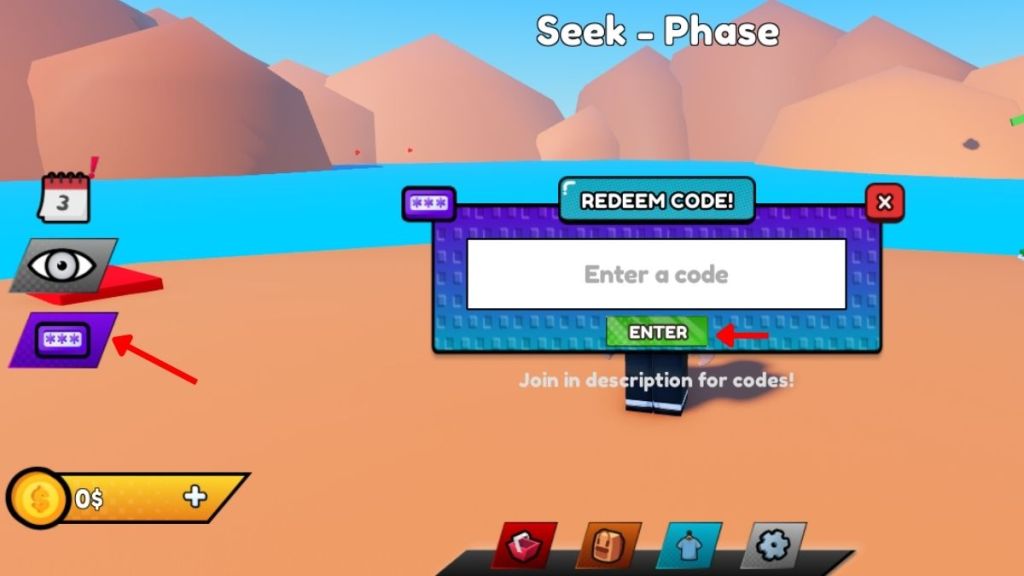 Redeem Paint and Hide Codes