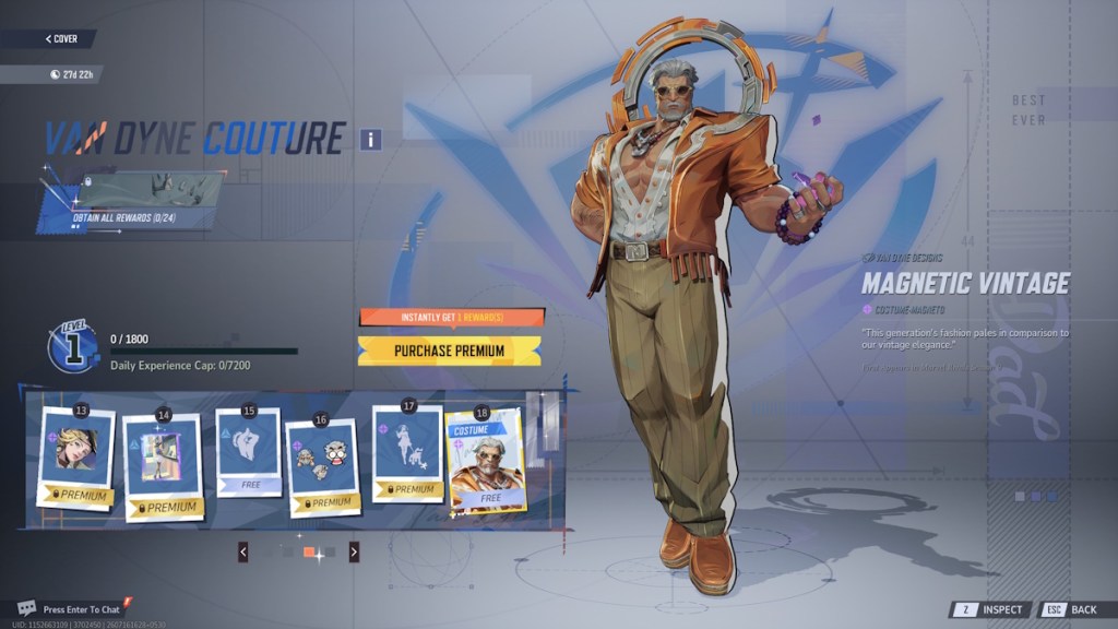 Van Dyne Couture Event Pass Page 3 Rewards