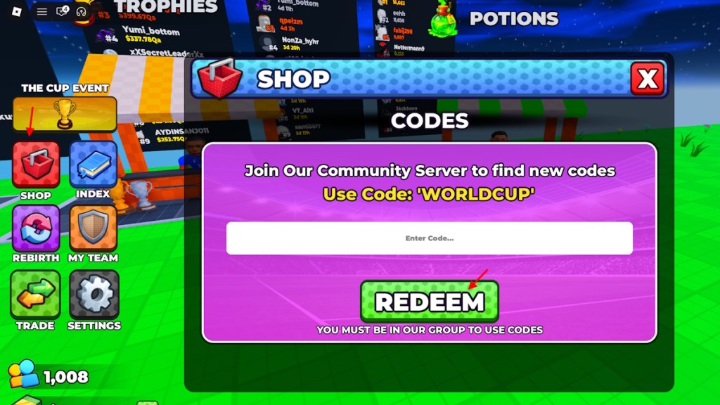 redeem Make a Soccer Empire codes