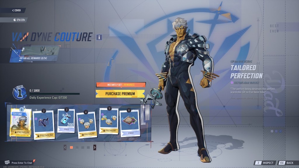 Van Dyne Couture Event Pass Page 1 Rewards