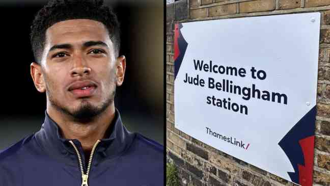 Train station renamed after England star to celebrate World Cup