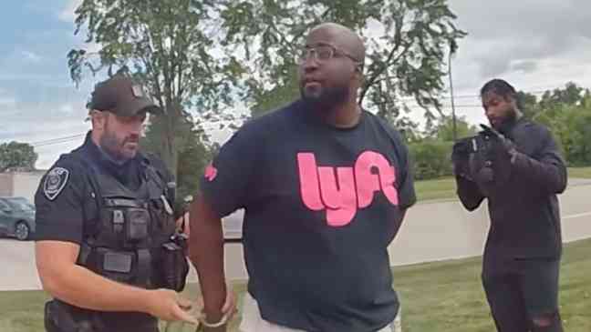 Police body-cam footage shows JiDion’s arrest following squatter incident