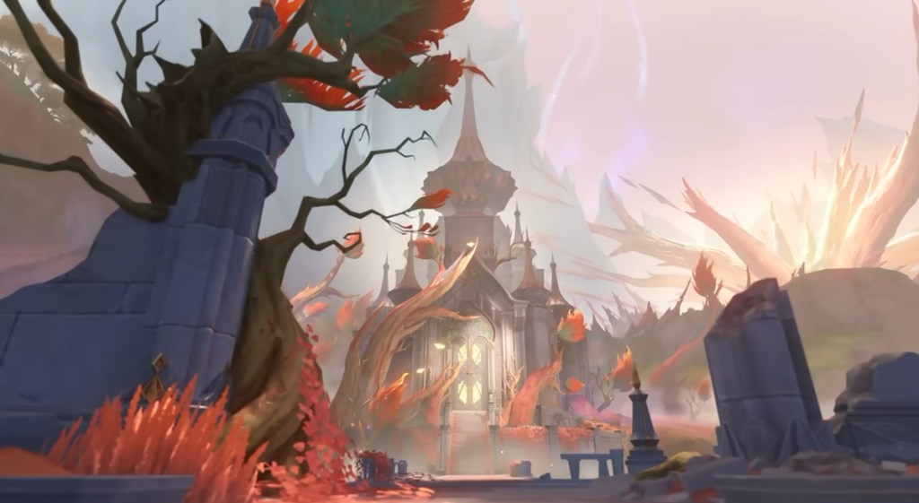 Genshin Impact Snezhnaya forest palace