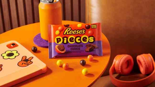Reese’s Pieces gets first new flavor innovation in 10 years with cookie-filled candy