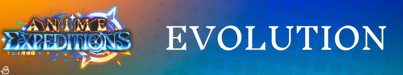Evolution in Anime Expeditions