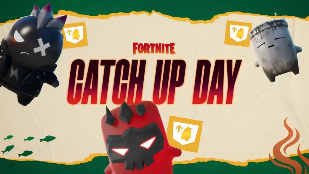 Dream, Boss, and Punk Sprite for Fortnite Catch Up Day