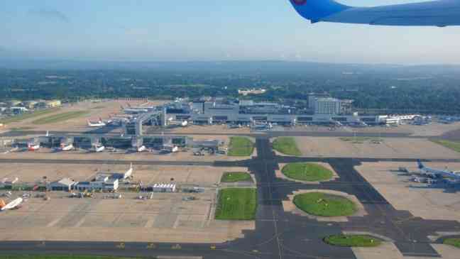 Pilot reports “flying saucer” passing feet from passenger jet during landing